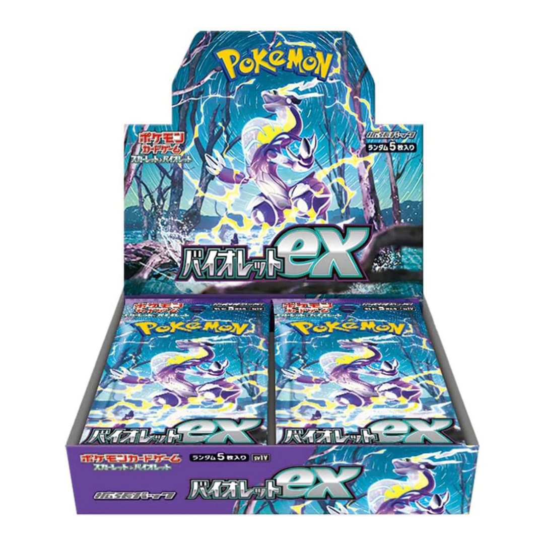 SCARLET & VIOLET BOOSTER PACK VIOLET EX BOX SV1V (JAPONÉS)