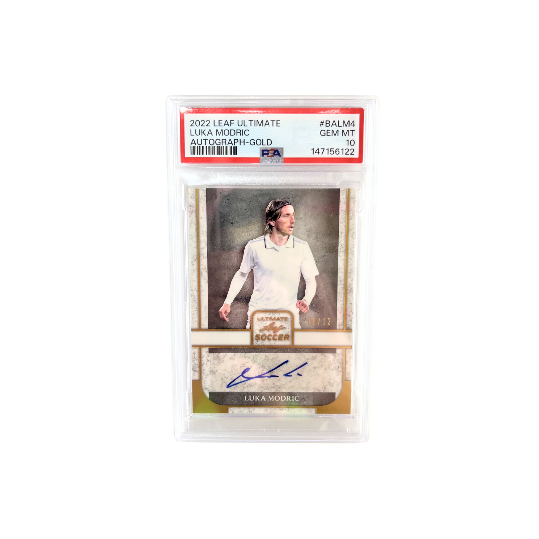 LUKA MODRIC - AUTOGRAPH-GOLD - #BALM4 (EN)