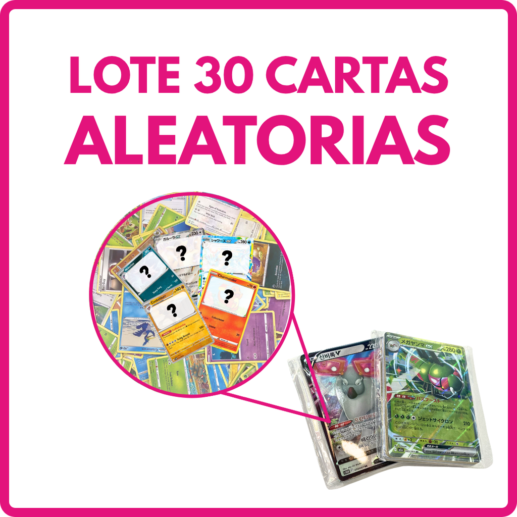 POKEMON BULK 30 CARTAS POPIS