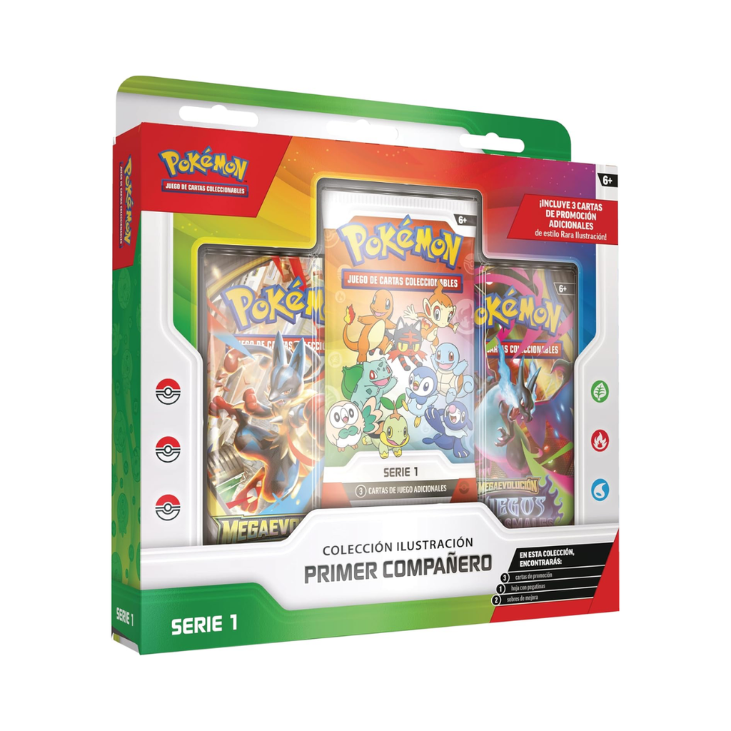POKEMON: PRIMER COMPAÑERO SERIE 1
