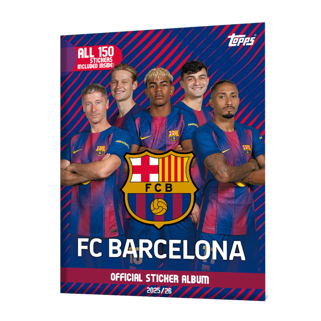 TOPPS FC BARCELONA ÁLBUM COMPLETO (ESPAÑOL)