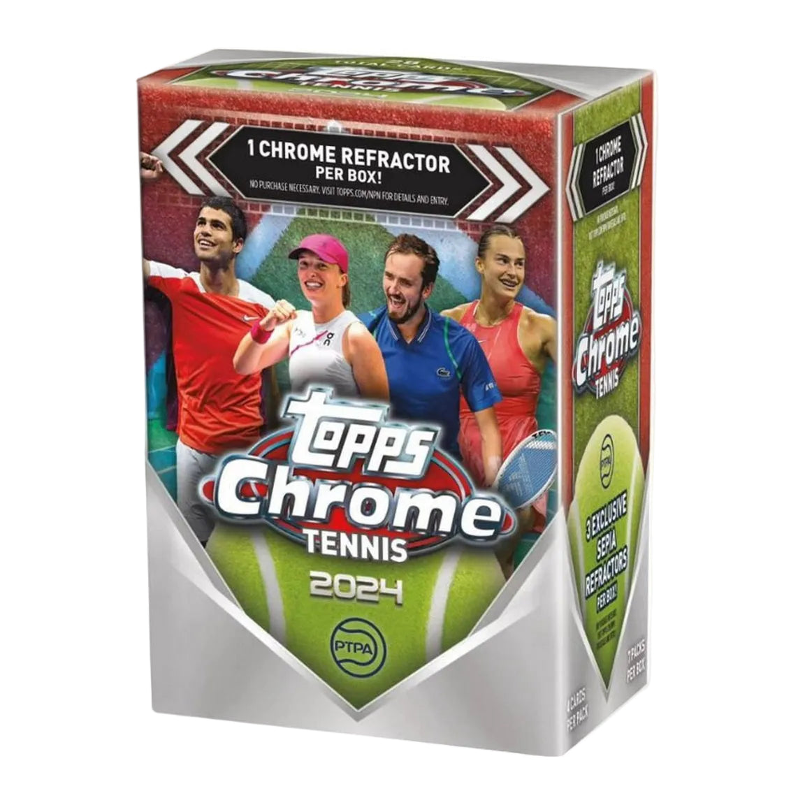 TOPPS CHROME TENNIS BLASTER 7 SOBRES (INGLÉS)