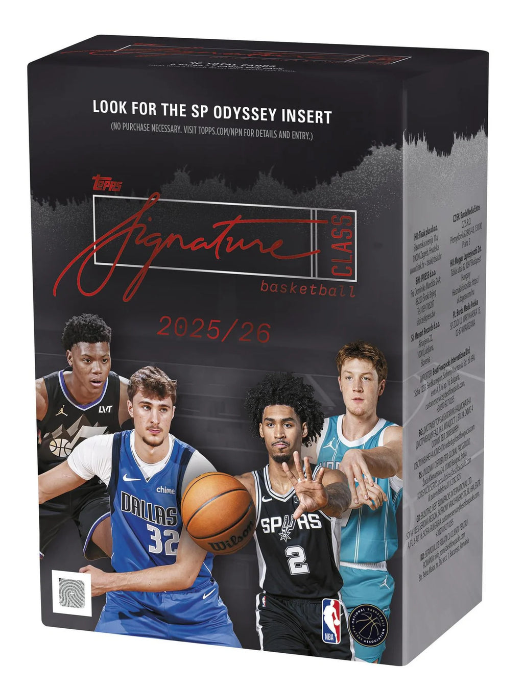 2025/26 TOPPS SIGNATURE CLASS BASKETBALL BLASTER