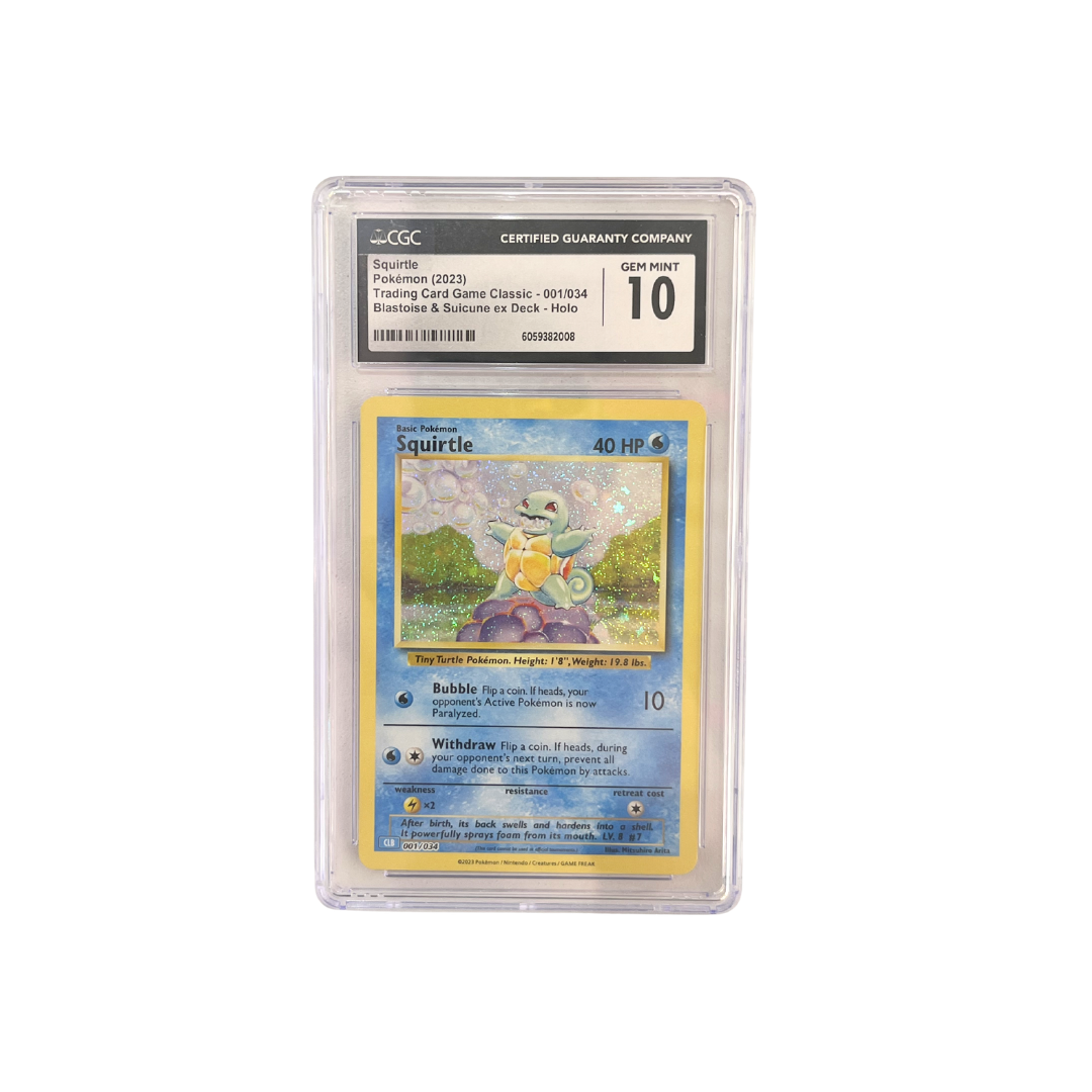 SQUIRTEL - TCG CLASSIC - BLASTOISE & SUICUNE EX DECK - #001/034
