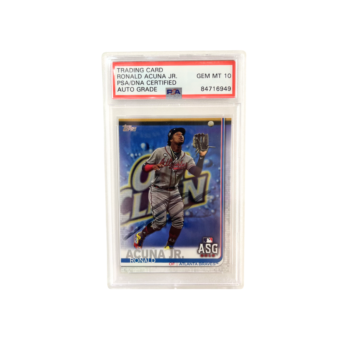 RONALD ACUNA JR. - PSA/DNA CERFIFIED - AUTO GRADE (EN)