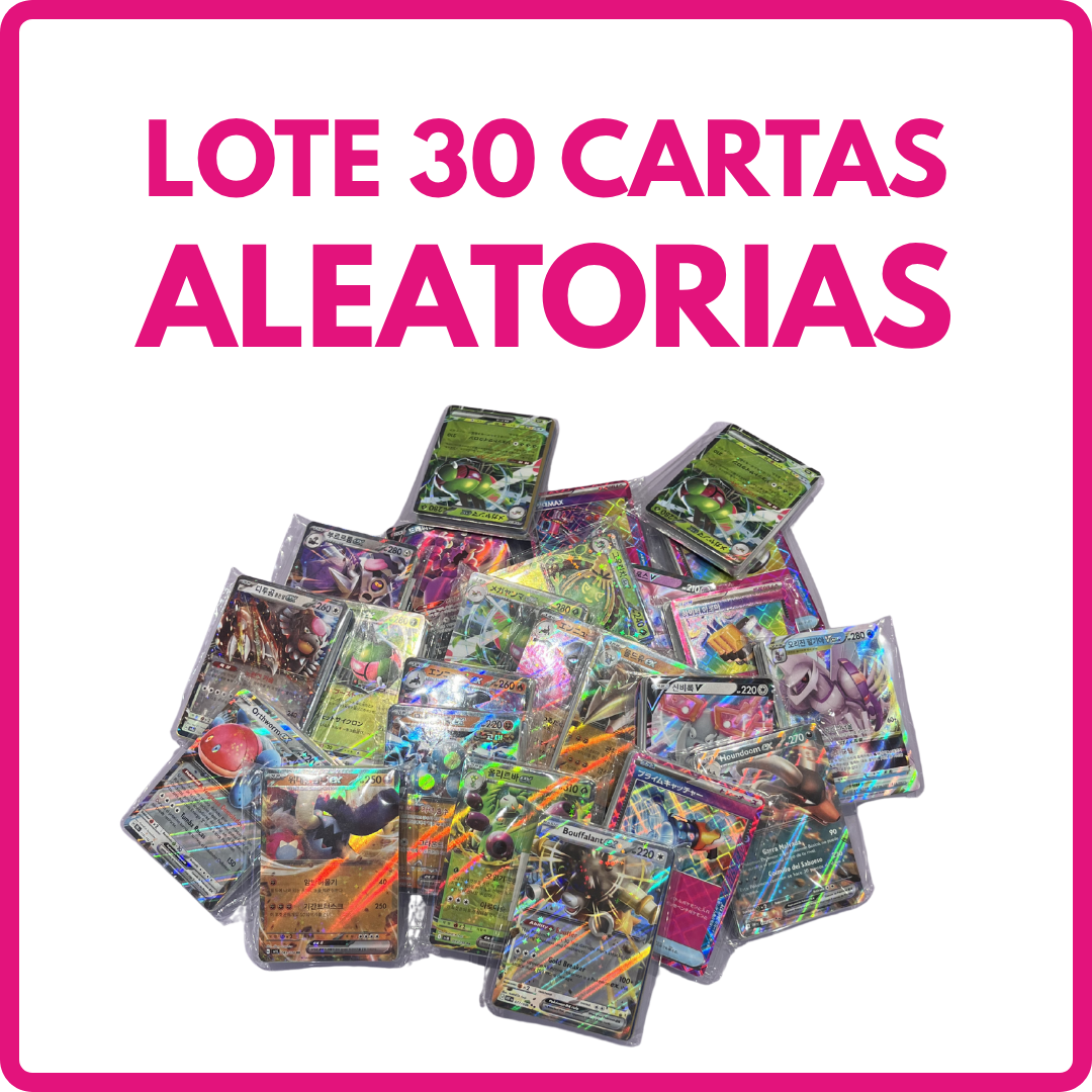 POKEMON BULK 30 CARTAS POPIS