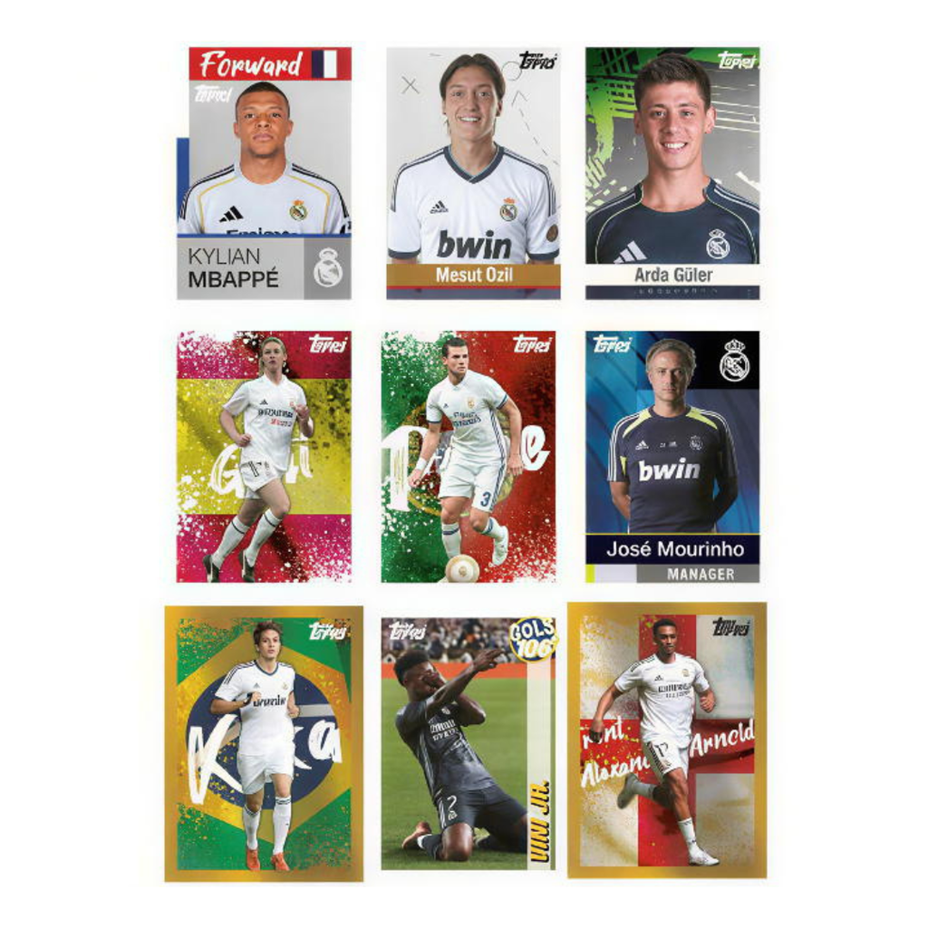 TOPPS REAL MADRID ÁLBUM COMPLETO (ESPAÑOL)