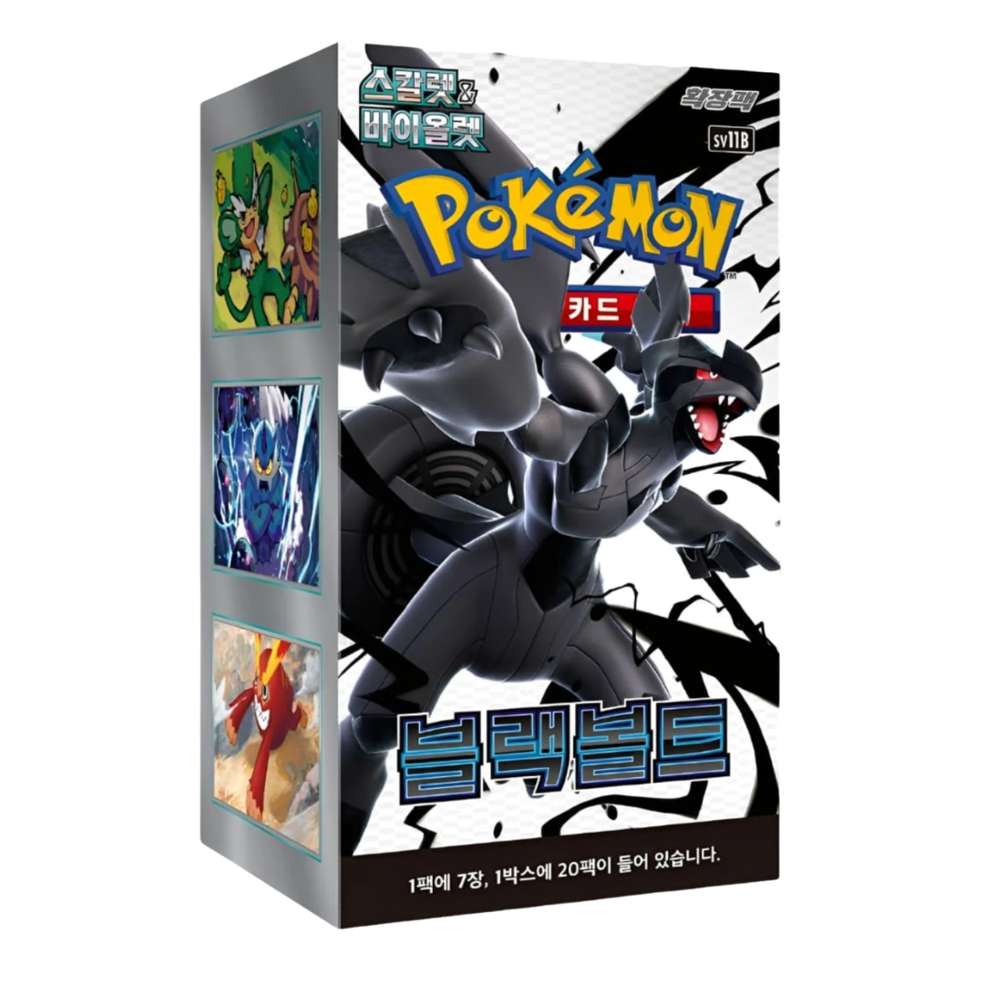 CAJA BLACK BOLT 30 SOBRES (COREANO)