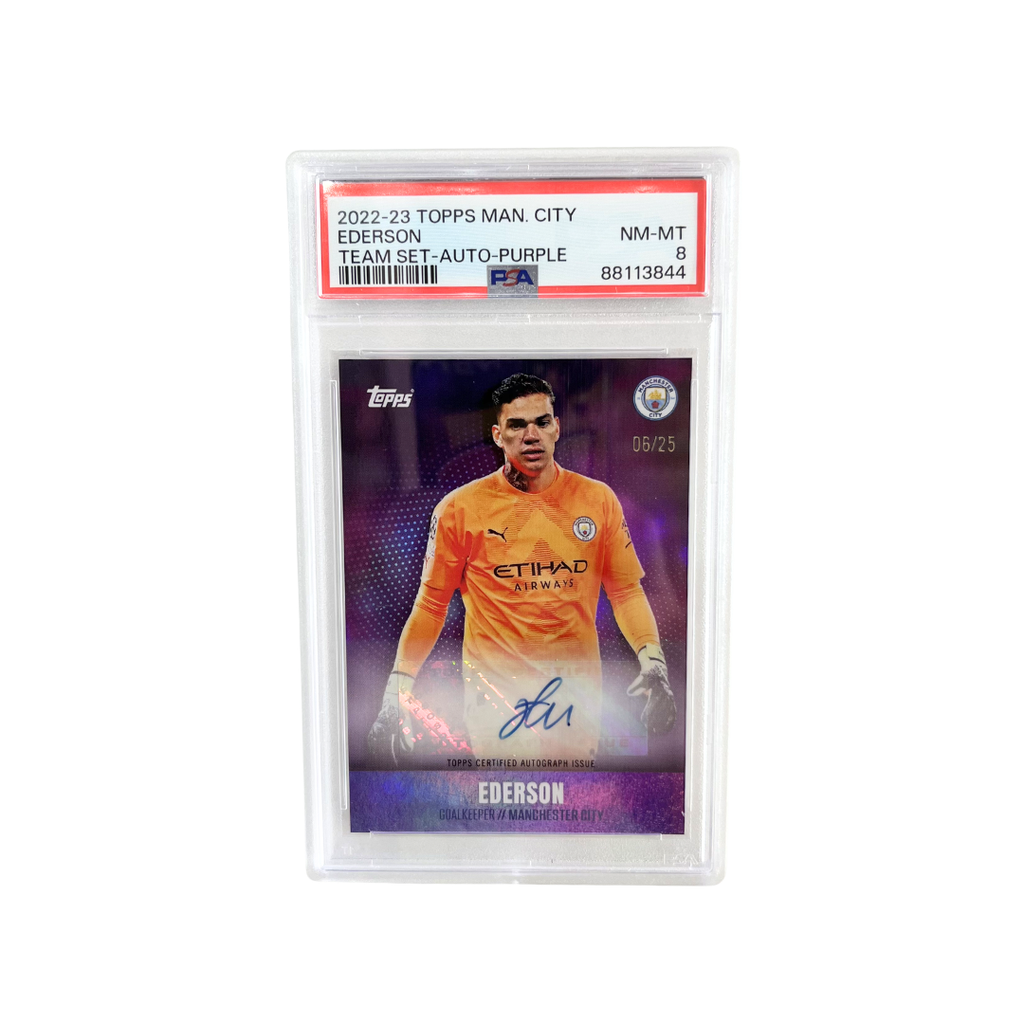 EDERSON - TEAM SET-AUTO-PURPLE - num: 06/25 (EN)