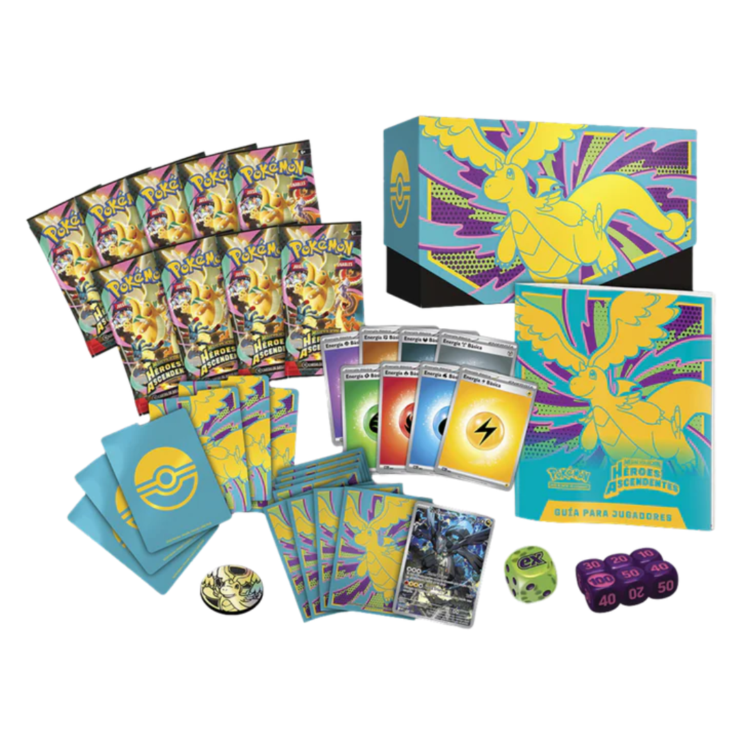 ETB CAJA DE ENTRENADOR ELITE ASCENDED HEROES (INGLÉS)