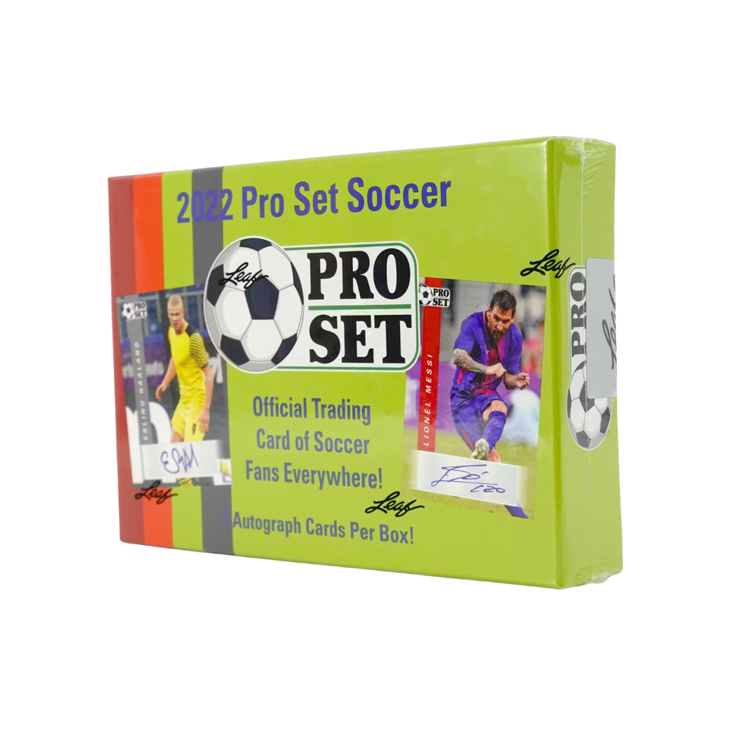 2022 PRO SET SOCCER LEAF (2 AUTOGRAPH CARDS PER BOX)
