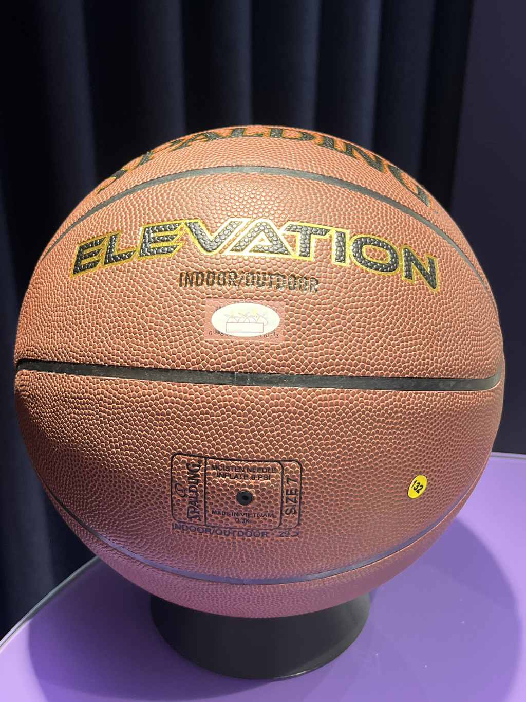 BALÓN NBA FIRMADO STEPHEN CURRY – CERTIFICADO JSA