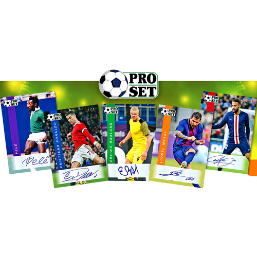 2022 PRO SET SOCCER LEAF (2 AUTOGRAPH CARDS PER BOX)
