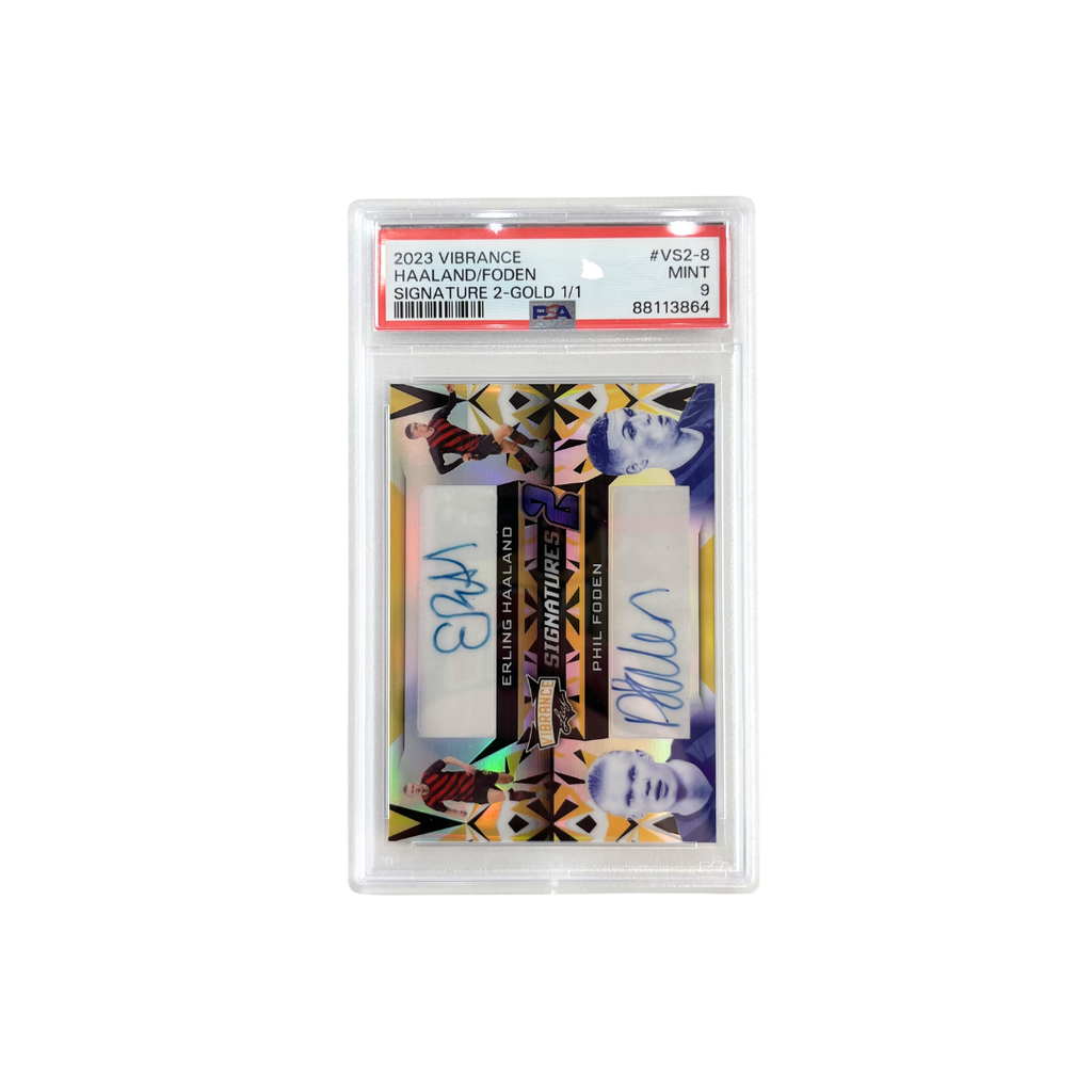 HAALAND/FODEN - SIGNATURE 2-GOLD - num: 1/1 - #VS2-8 (EN)