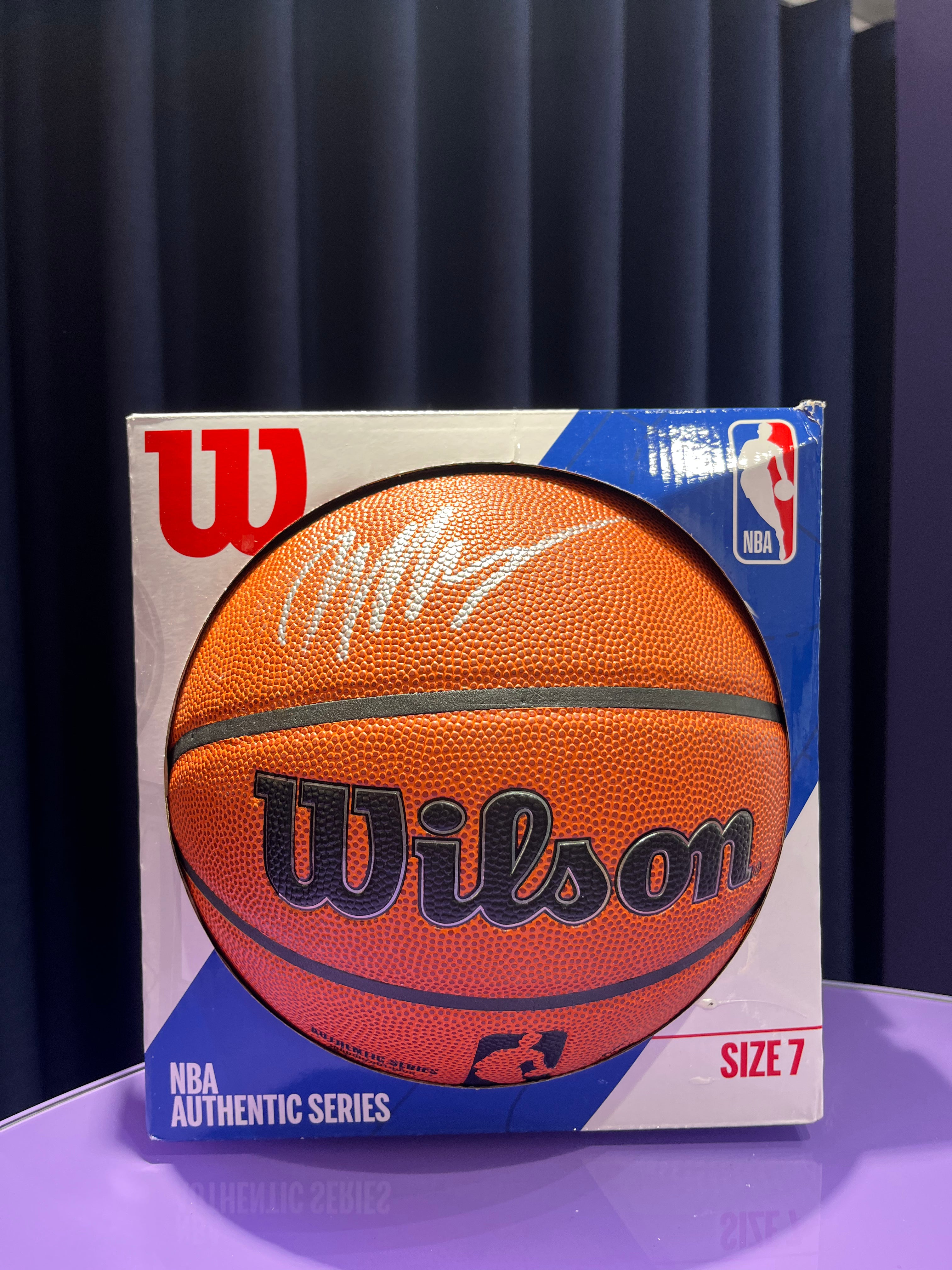 BALÓN NBA FIRMADO VICTOR WEMBANYAMA – FANATICS AUTHENTICATED