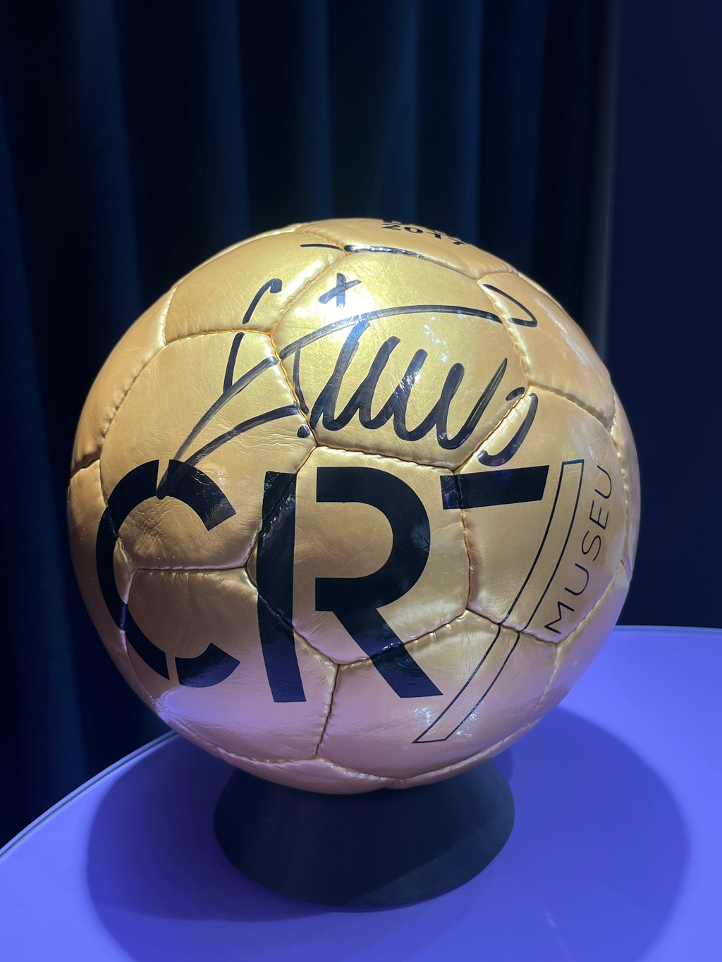 BALON FIRMADO CRISTIANO RONALDO - CERTIFICADO