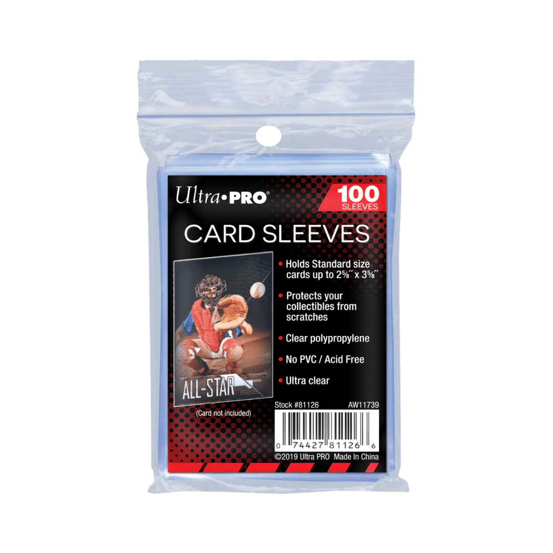 ULTRA PRO - PENNY SLEEVES FUNDAS ECONÓMICAS ESTANDAR 2,5" X 3,5" (100 UNIDADES)