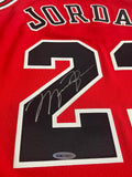 MICHAEL JORDAN #23 AUTOGRAPHED BULLS JERSEY AUTHENTICATED