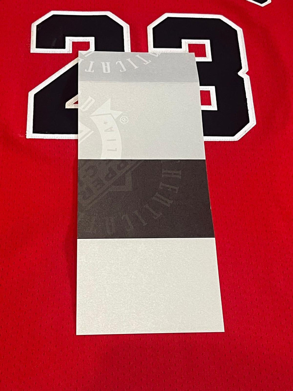 MICHAEL JORDAN #23 AUTOGRAPHED BULLS JERSEY AUTHENTICATED