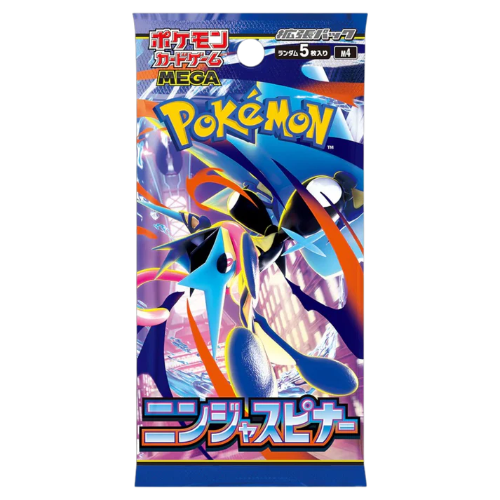 CAJA POKEMON NINJA SPINNER M4 (JAPONÉS)