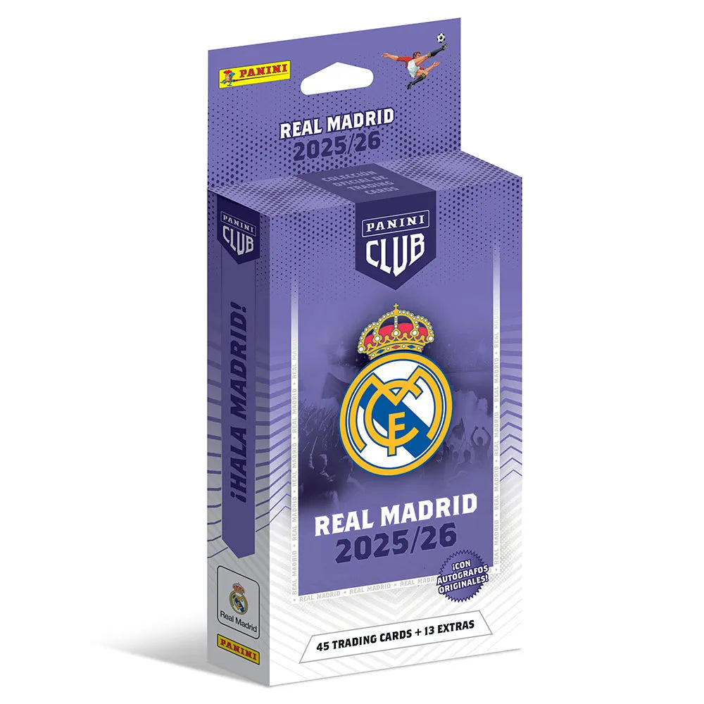 PANINI CARTAS COLECCIONABLES CLUB REAL MADRID 2025/26