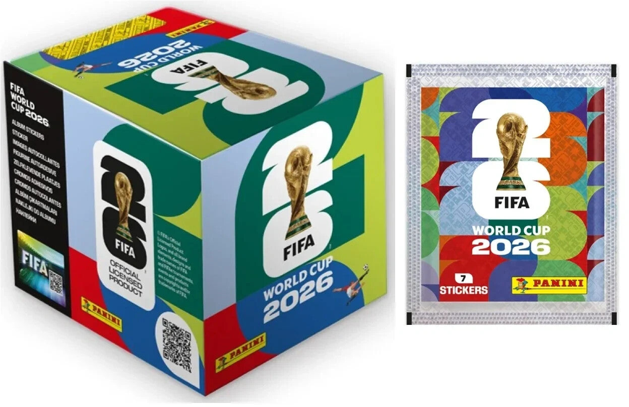 PANINI FIFA WORLD CUP 2026 STICKER COLLECTION BOX (50 SOBRES)
