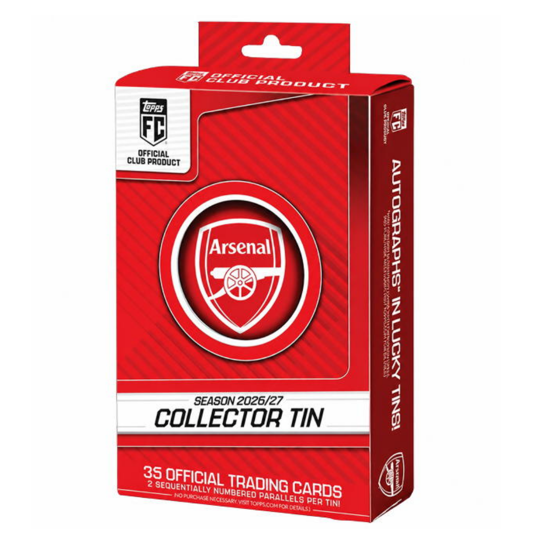 TOPPS COLLECTOR TIN ARSENAL 26/27